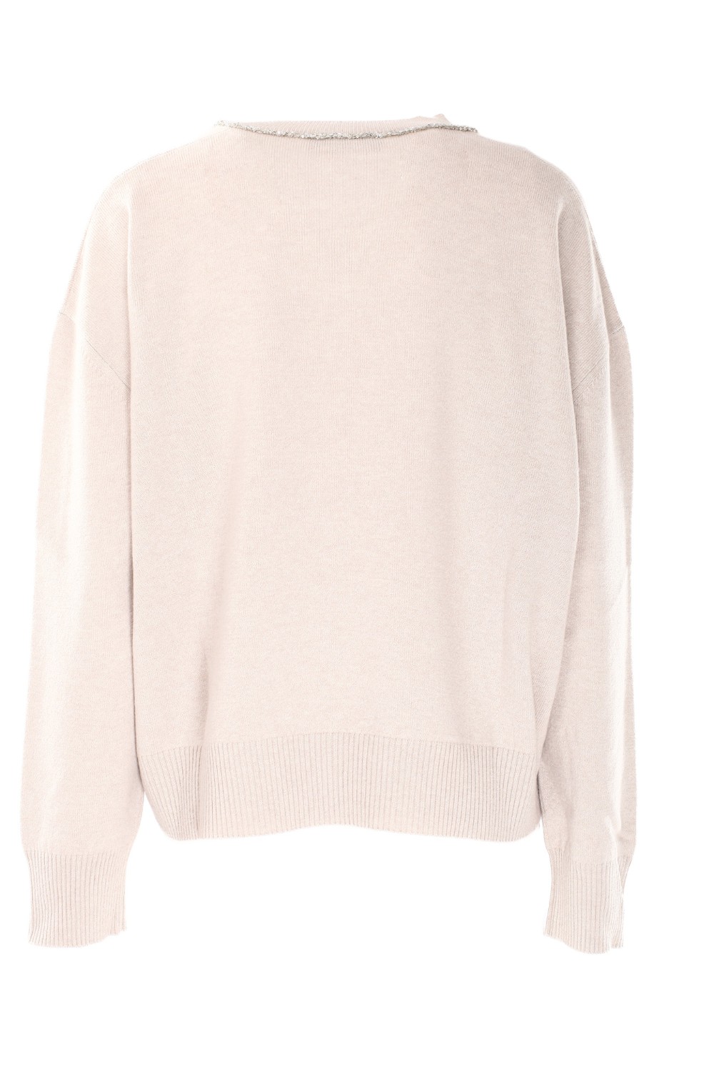 shop FABIANA FILIPPI  Pull: Fabiana Filippi maglia in platinum con paillettes.
Filato platinum.
Vestibilità over.
Scollo a V.
Piping in brillanti paillettes tono su tono.
Composizione: 75% lana – 15% seta – 10% cashmere.
Made in Italy.. MAD214F015-I947-1259 number 6561845